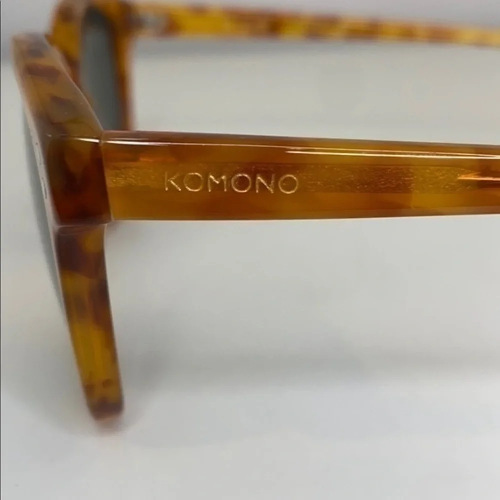 Komono Sunglasses Renee Orange tan Caramel Demi New